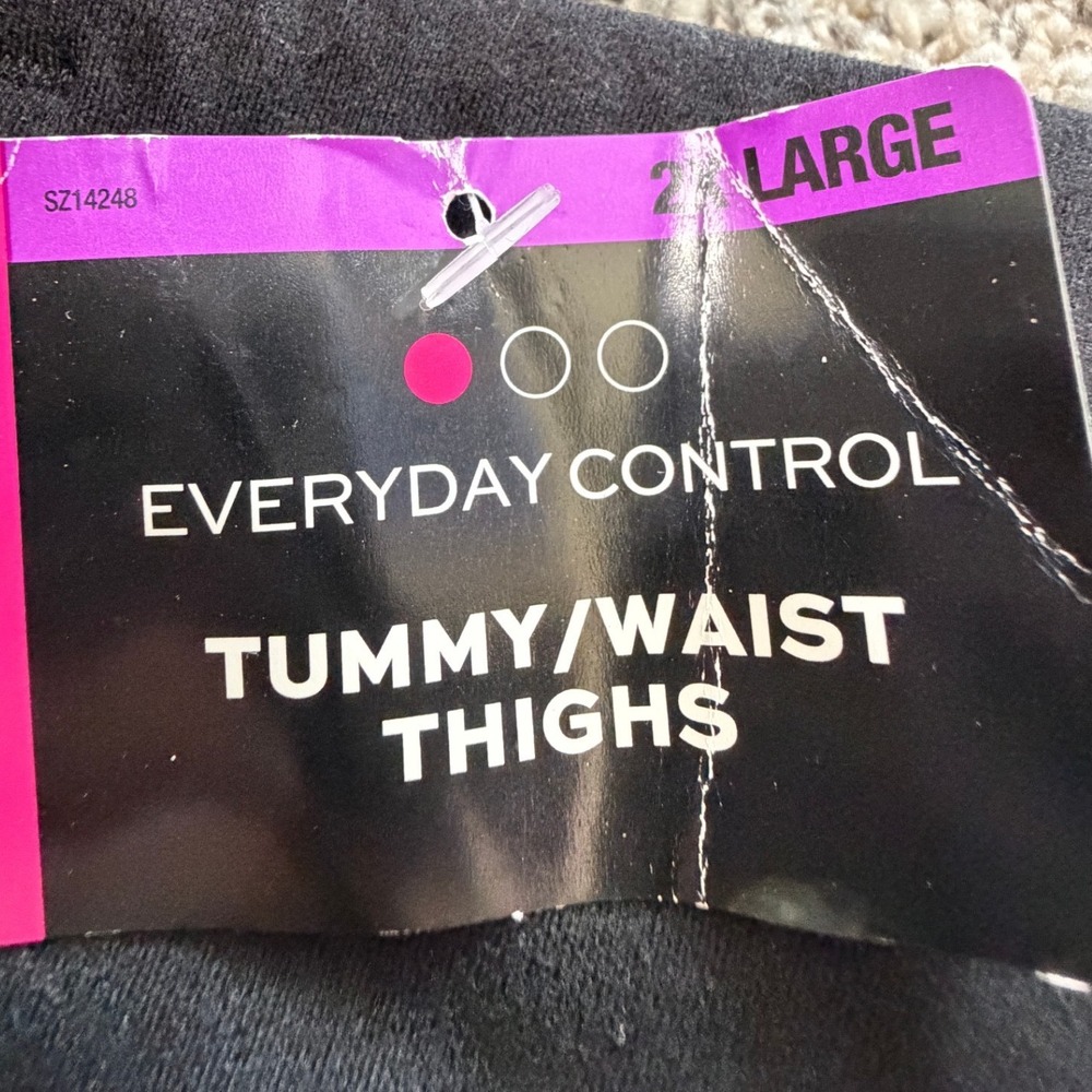 Maidenform Women's Black Comfort Devotion Hi-Waist Thigh Slimmer Size 2XL NWT - Picture 8 of 9